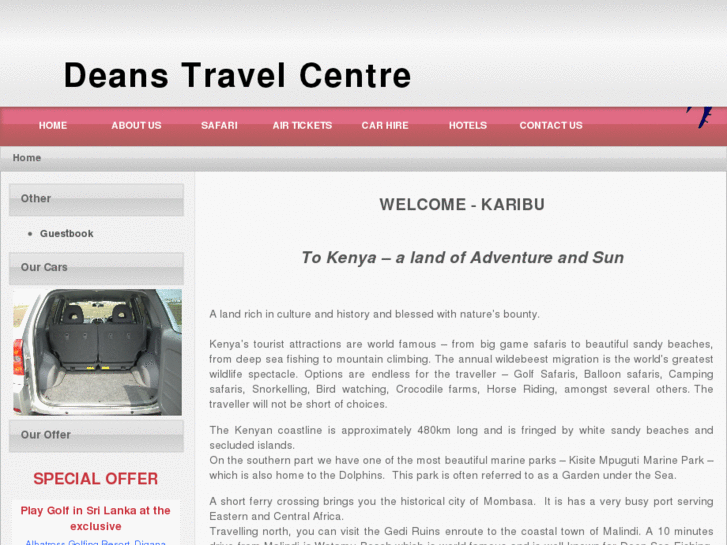 www.deanstravelcentre.com