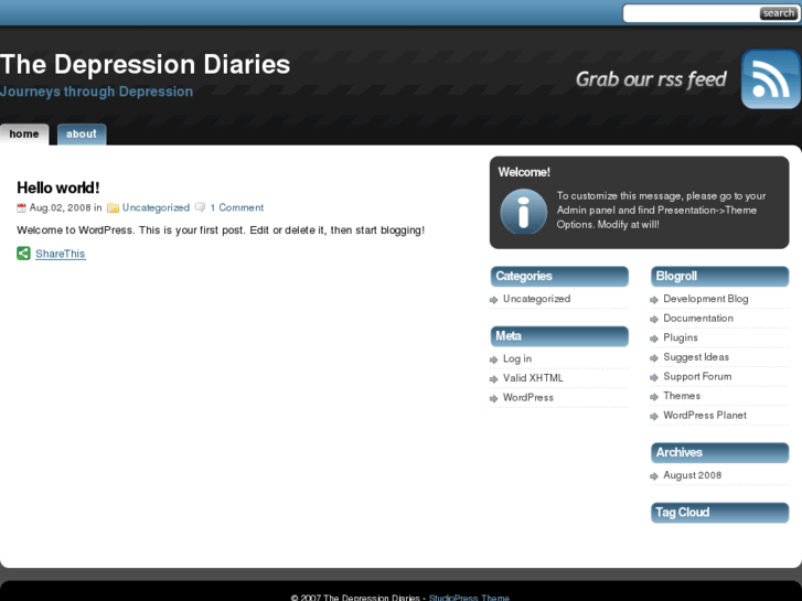 www.depressiondiaries.net