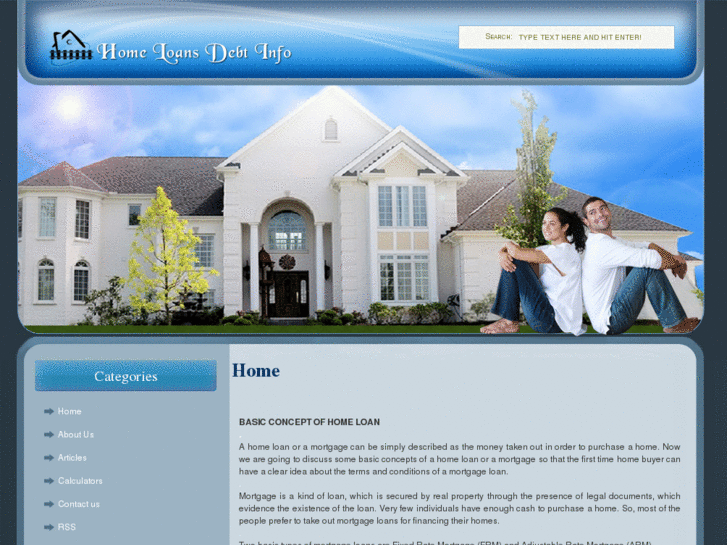 www.homeloansdebt.info