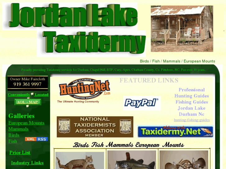 www.jordanlaketaxidermy.net