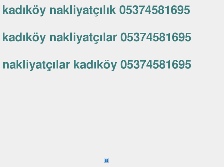 www.kadikoynakliyatcilik.com