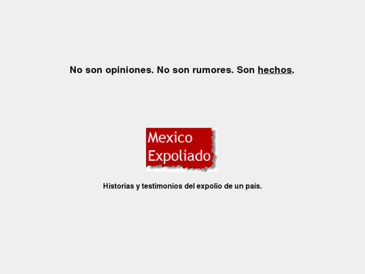 www.mexicoexpoliado.com