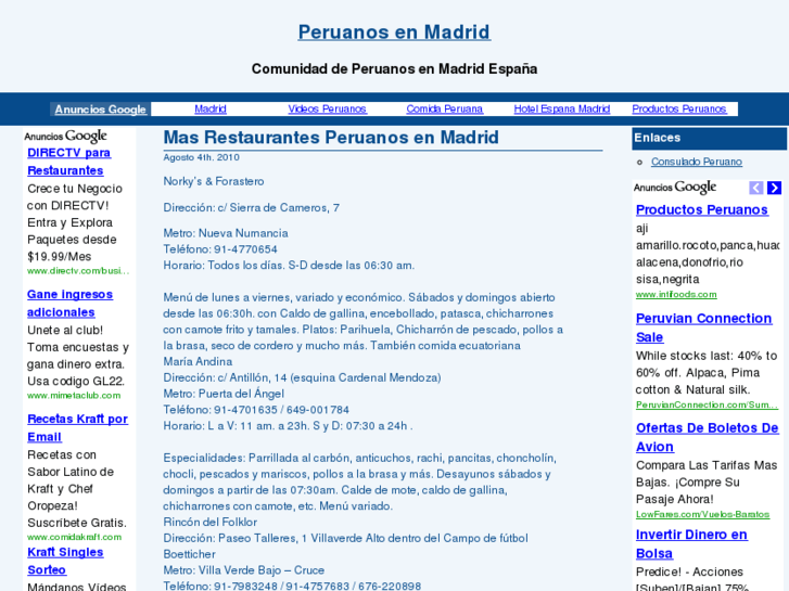 www.peruanosenmadrid.com