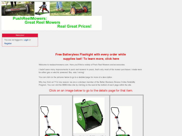 www.pushreelmowersonline.com