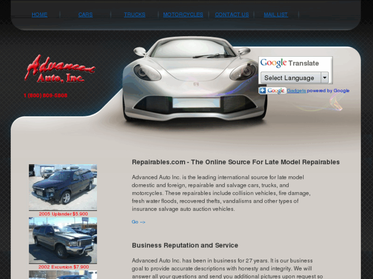 www.repairables.com