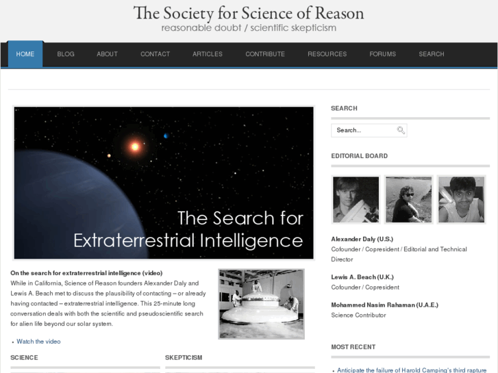 www.scienceofreason.org