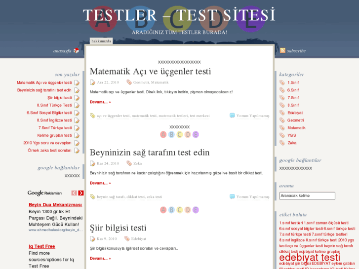 www.testleri.net