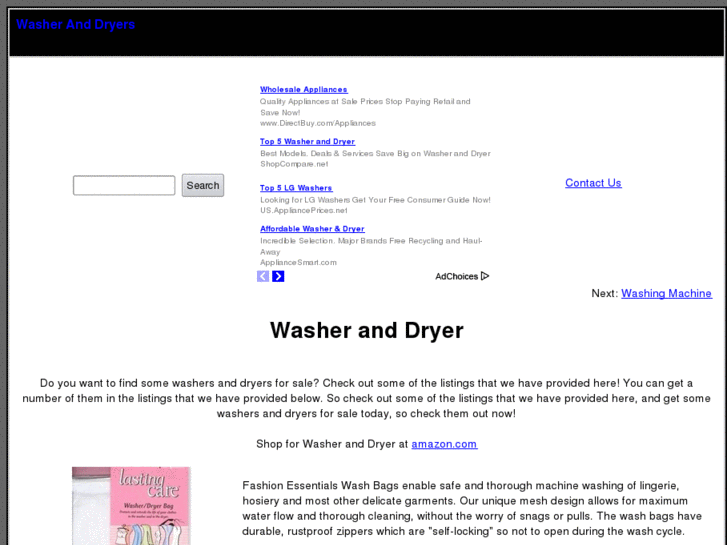 www.washeranddryersforsale.com