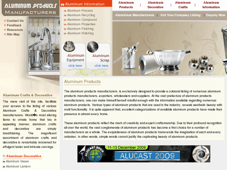 www.aluminum-products-manufacturers.com