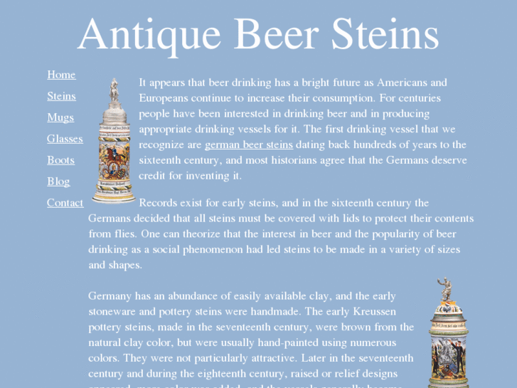 www.antiquebeersteins.com