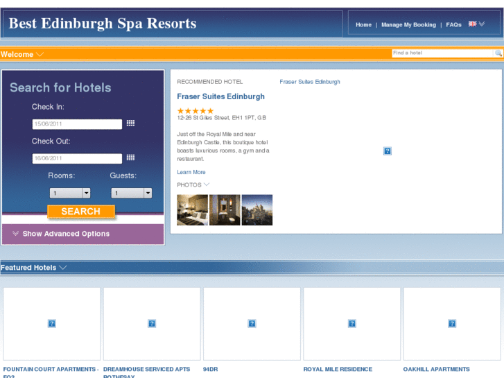 www.bestedinburghsparesorts.com