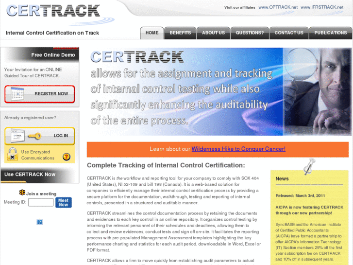 www.certrack.net