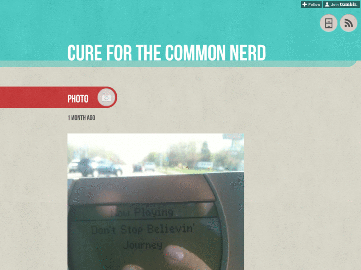 www.cureforthecommonnerd.com