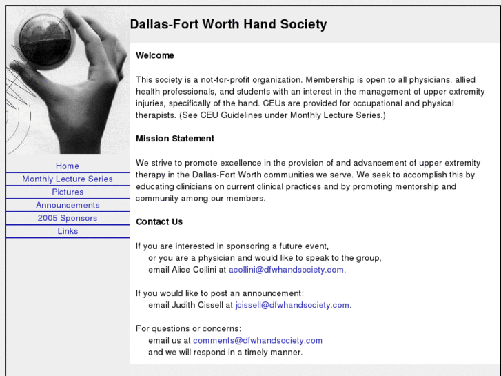 www.dfwhandsociety.com