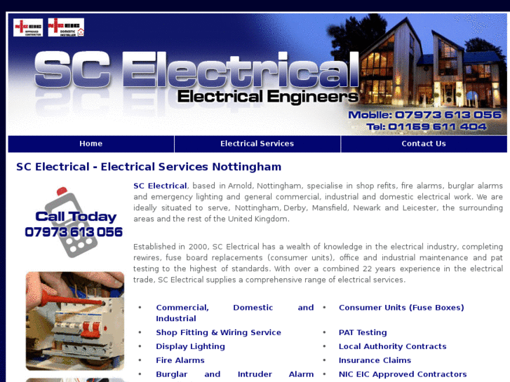 www.electricalcontractorsnottingham.com