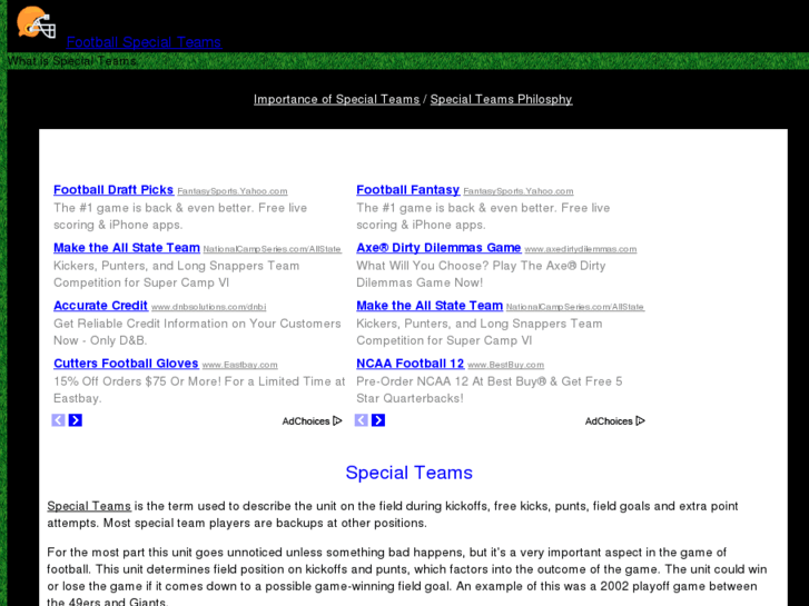 www.footballspecialteams.com