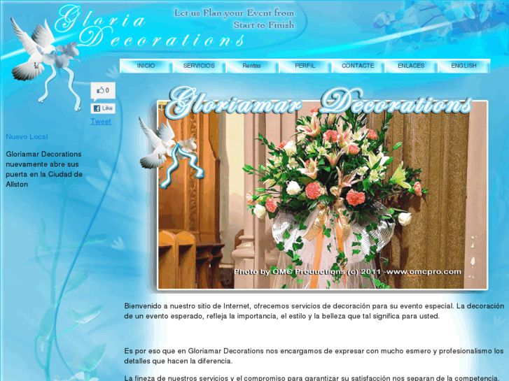 www.gloriadecorations.com
