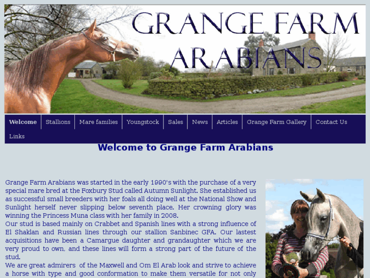 www.grangefarmarabians.com