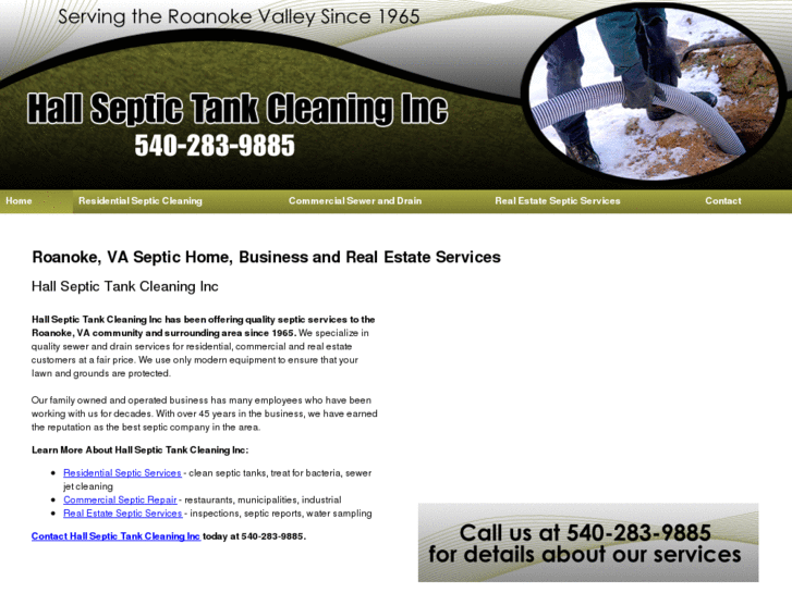 www.hallseptictankcleaning.com