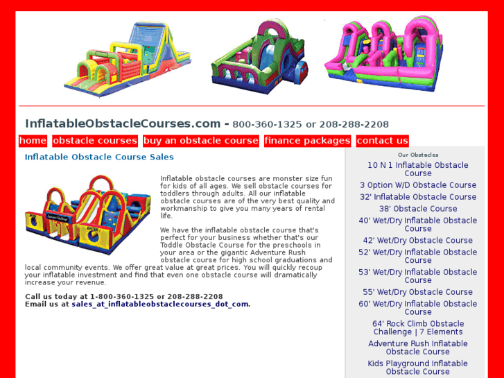 www.inflatableobstaclecourse.net