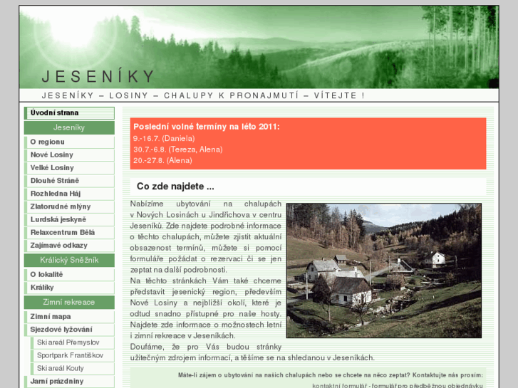 www.jeseniky-losiny.eu