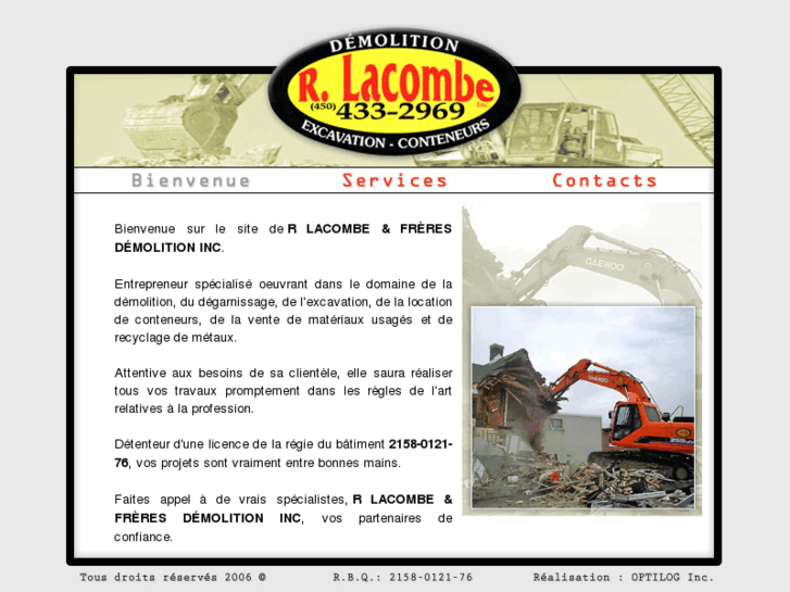 www.lacombedemolition.com