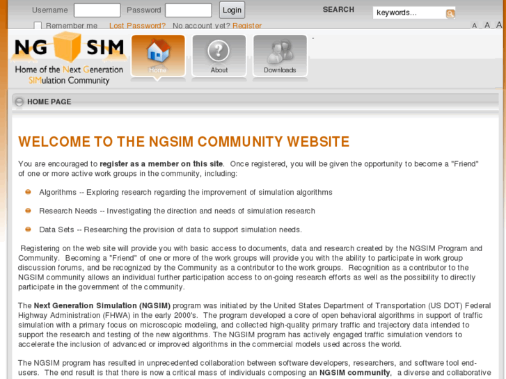 www.ngsim-community.com