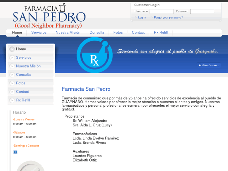 www.sanpedrofarmacia.com