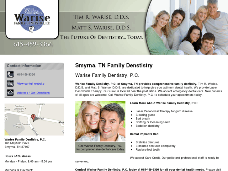 www.warisefamilydentistry.com