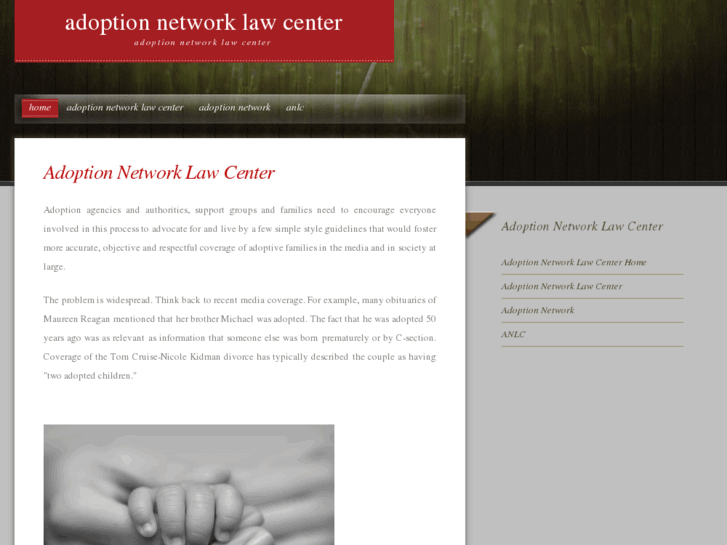 www.adoptionnetworklawcenter.org