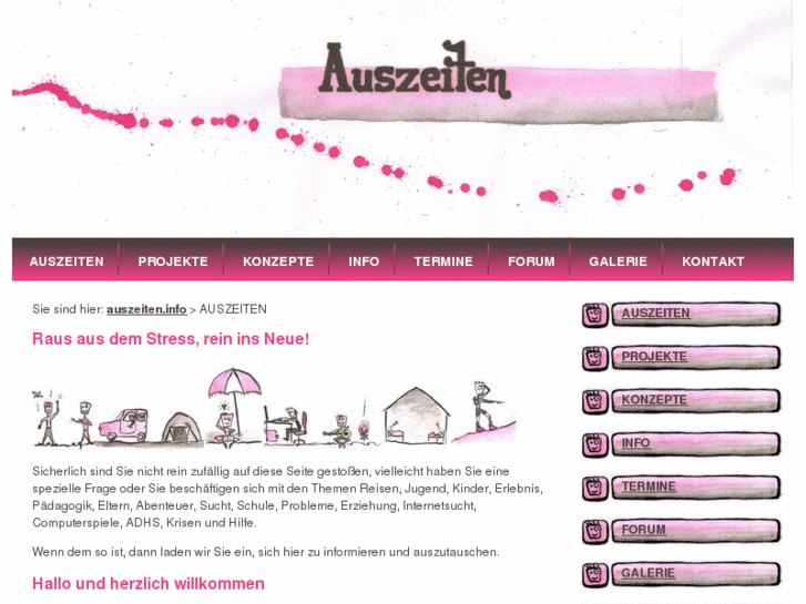 www.auszeiten.info