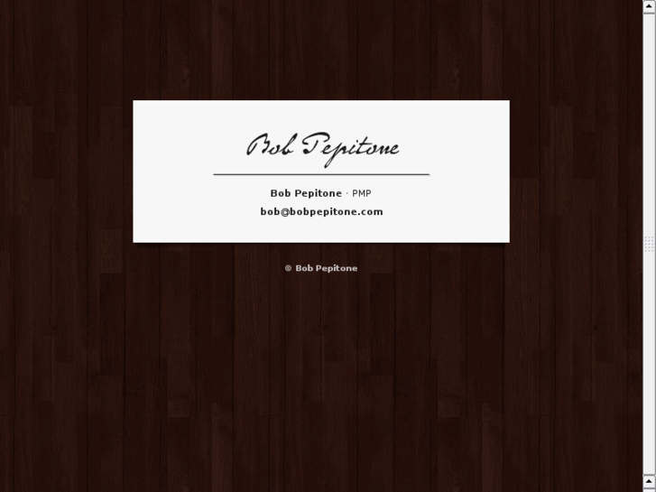 www.bobpepitone.com