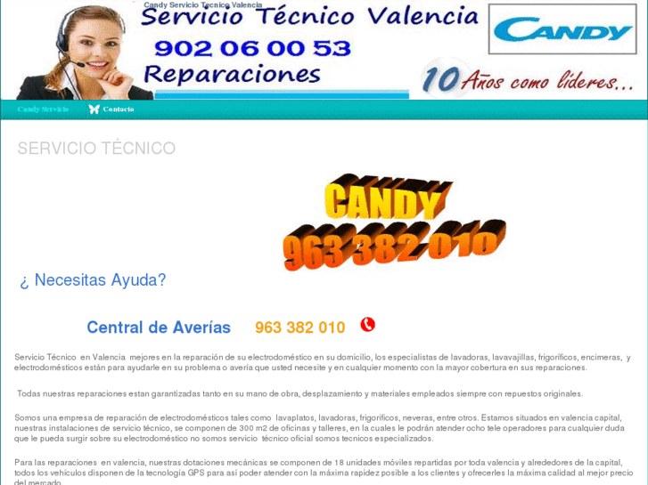 www.candyserviciotecnicovalencia.com