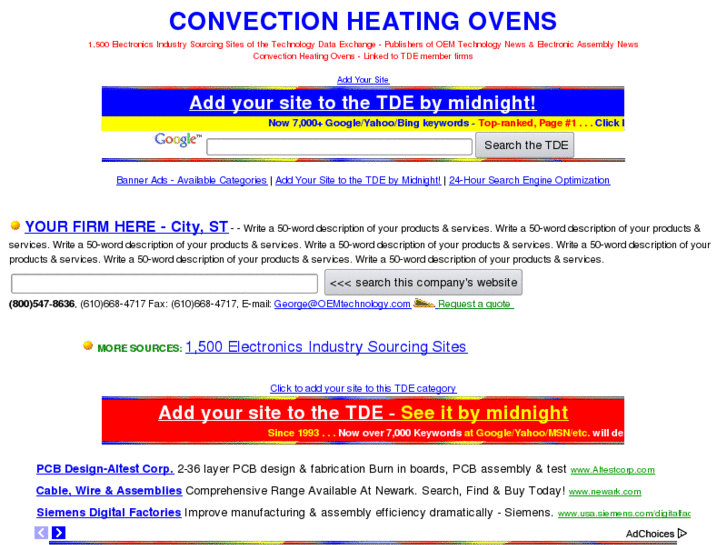 www.convectionheatingovens.com