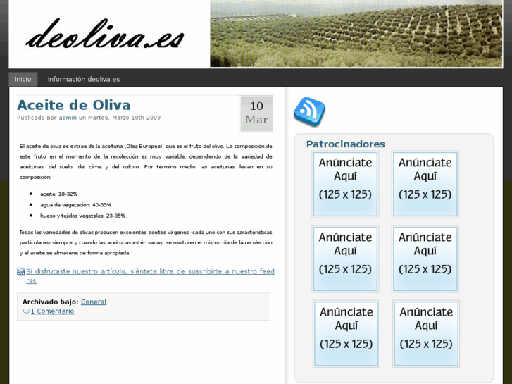 www.deoliva.es