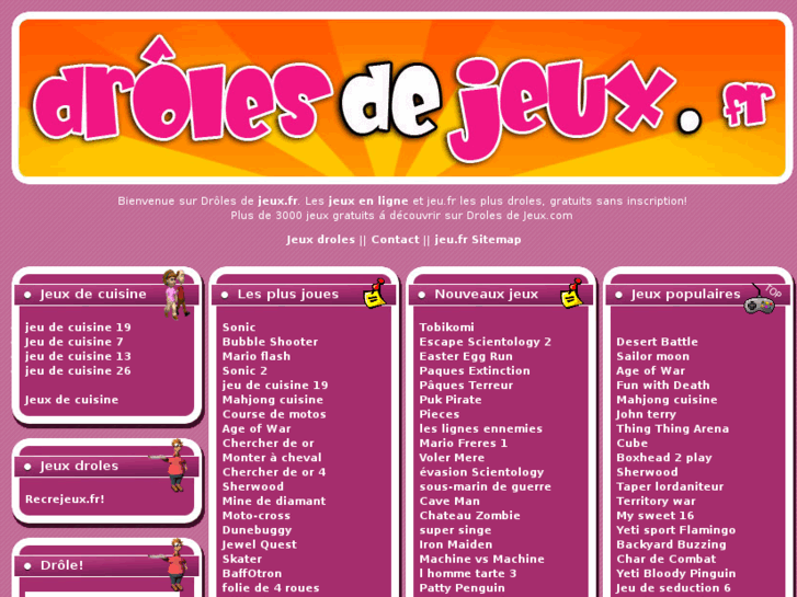 www.drolesdejeux.com