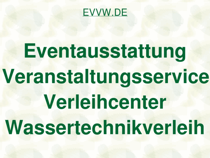 www.evvw.de