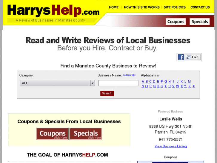 www.harryshelp.net