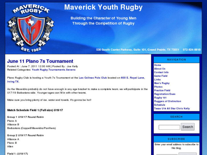 www.maverickyouthrugby.com