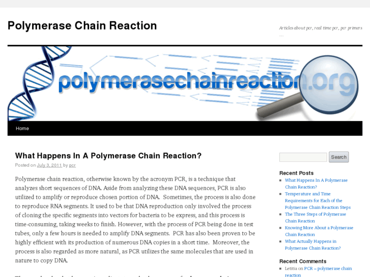 www.polymerasechainreaction.org
