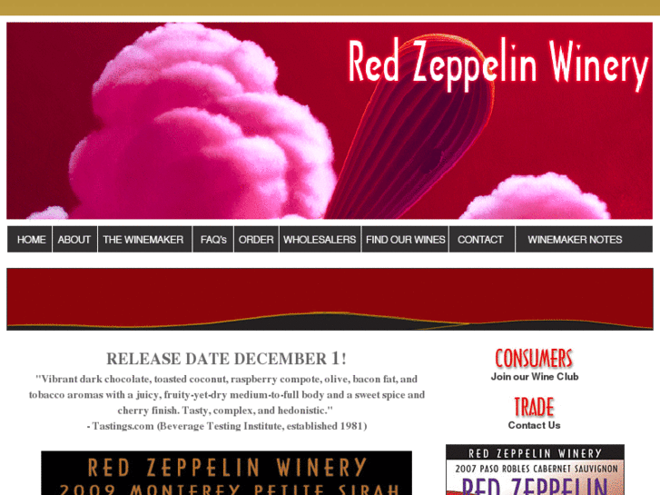 www.redzeppelinwinery.com