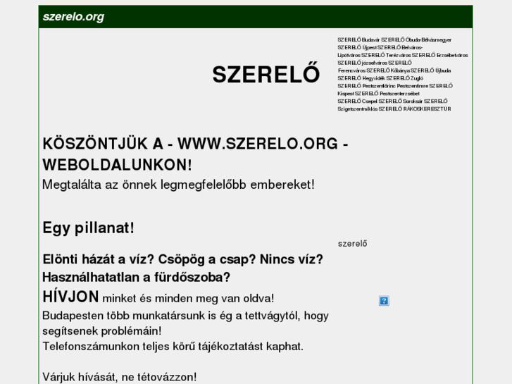 www.szerelo.org