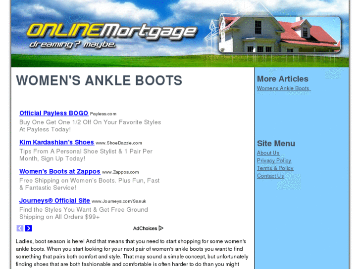 www.womensankleboots.net