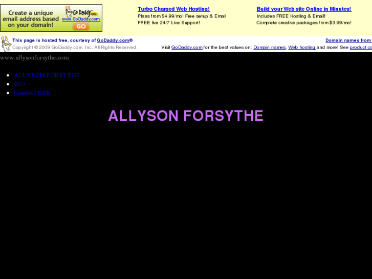 www.allysonforsythe.com