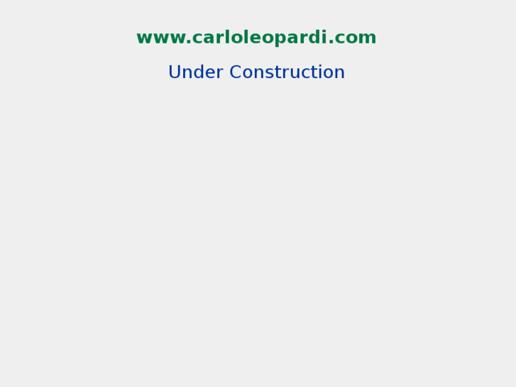 www.carloleopardi.com