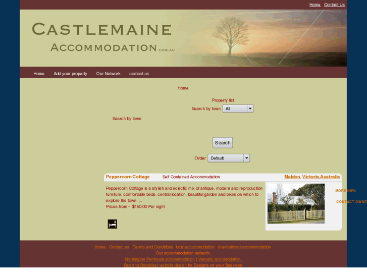 www.castlemaineaccommodation.com.au