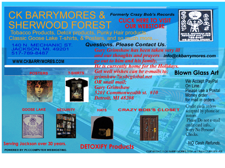 www.ckbarrymores.com