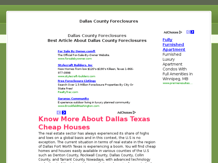 www.dallascountyforeclosures.net