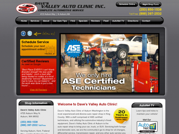 www.davesvalleyautoclinic.com