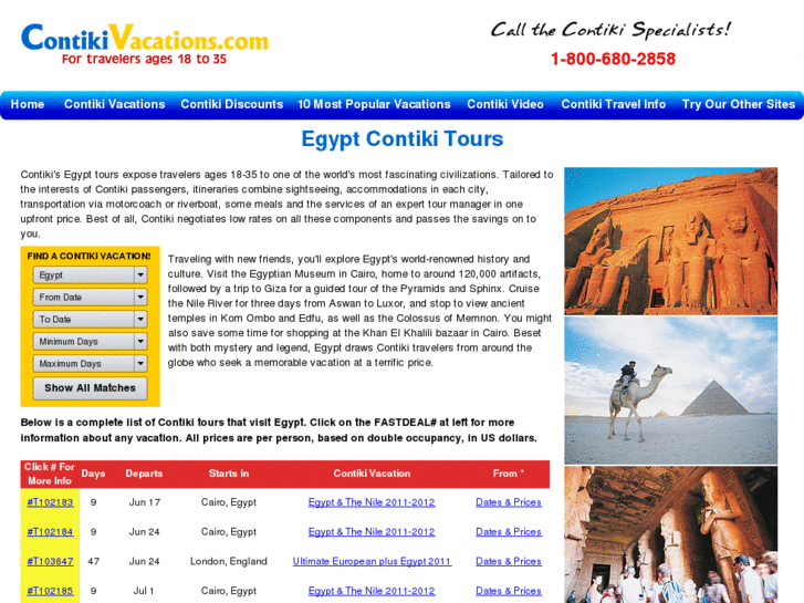 www.egyptcontikitours.com